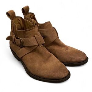 UGG Women's Tan Suede Ankle Boots